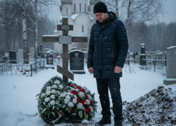 Младенец у свежей могилы