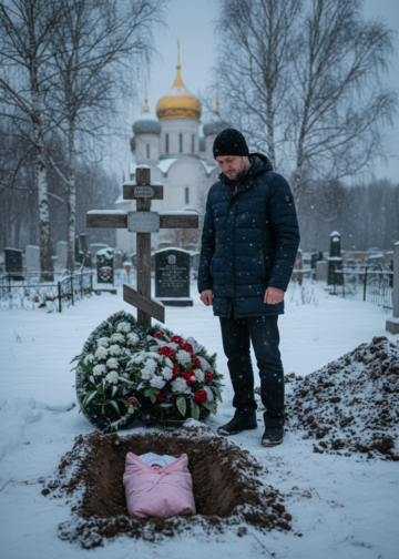 Младенец у свежей могилы