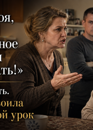 Воспитание, которое пошло не по его сценарию