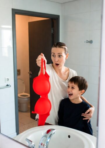 Что мой 5-летний сын нашёл в туалете