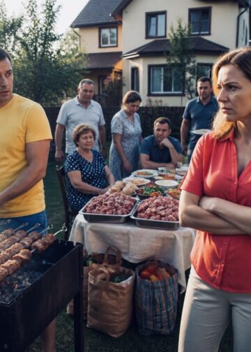 — Я на твою премию мяса накупил
