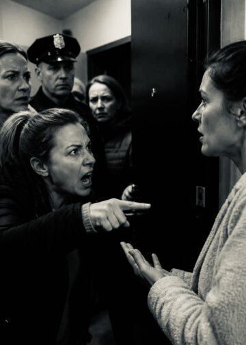 — Вскрывайте дверь, там ребёнка прячут! — кричала золовка