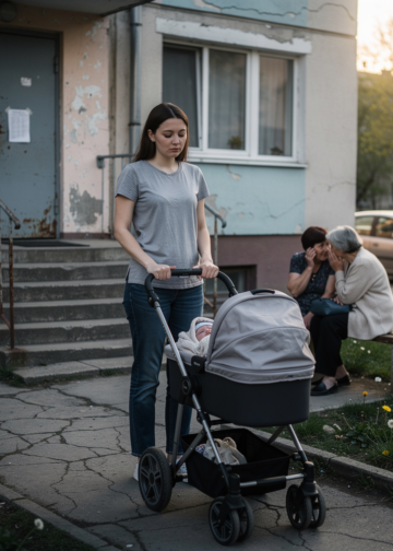 Я родила в восемнадцать и привыкла к постоянному шепоту