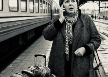 Свекровь приехала на вокзал с чемоданами, но невестка уже пять часов ехала без неё