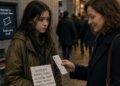 В метро я увидела девушку