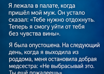 Конверт, который я не хотела брать