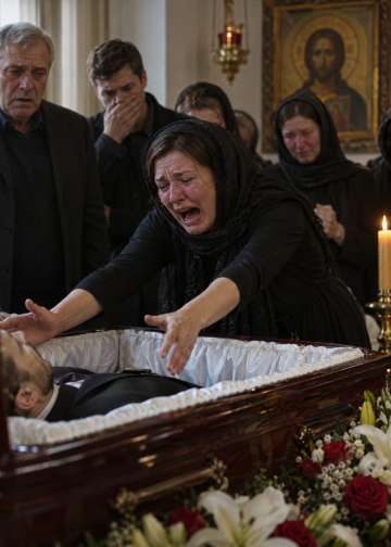 Мама услышала голос погибшего сына у закрытого гроба