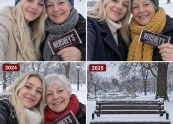 Каждый год 20 декабря мы с мамой приходили к одной скамейке